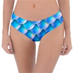 Mermaid Tail Blue Reversible Classic Bikini Bottoms