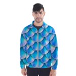 Mermaid Tail Blue Men s Windbreaker