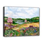 Katy s Pasture Canvas 14  x 11  (Stretched)