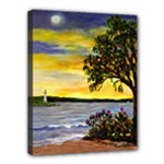 Amelia s Lighthouse Canvas 14  x 11  (Stretched) Clone