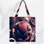 dark thanksgiving dinner Zipper Grocery Tote Bag