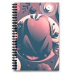 dark thanksgiving dinner 5.5  x 8.5  Notebook