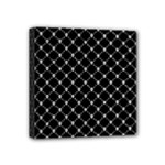 Halloween Skulls Crossbones Mini Canvas 4  x 4  (Stretched)