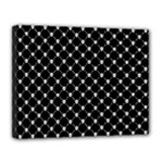 Halloween Skulls Crossbones Canvas 14  x 11  (Stretched)