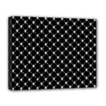 Halloween Skulls Crossbones Deluxe Canvas 20  x 16  (Stretched)