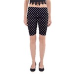 Halloween Skulls Crossbones Yoga Cropped Leggings