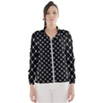 Halloween Skulls Crossbones Women s Windbreaker