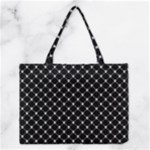 Halloween Skulls Crossbones Medium Tote Bag