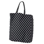 Halloween Skulls Crossbones Giant Grocery Tote
