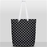 Halloween Skulls Crossbones Full Print Rope Handle Tote (Small)