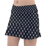 Halloween Skulls Crossbones Tennis Skirt