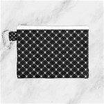 Halloween Skulls Crossbones Canvas Cosmetic Bag (Medium)