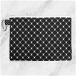 Halloween Skulls Crossbones Canvas Cosmetic Bag (XL)