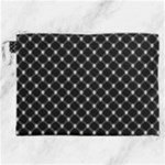 Halloween Skulls Crossbones Canvas Cosmetic Bag (XXL)