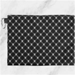 Halloween Skulls Crossbones Canvas Cosmetic Bag (XXXL)