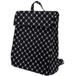 Halloween Skulls Crossbones Flap Top Backpack