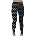 Halloween Skulls Crossbones Lightweight Velour Classic Yoga Leggings
