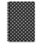 Halloween Skulls Crossbones 5.5  x 8.5  Notebook