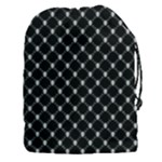 Halloween Skulls Crossbones Drawstring Pouch (3XL)