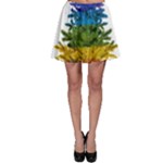 rainbow christmas tree Skater Skirt