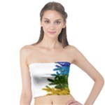 rainbow christmas tree Tube Top