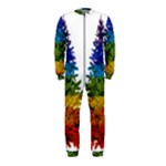 rainbow christmas tree OnePiece Jumpsuit (Kids)