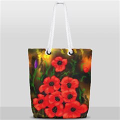 Full Print Rope Handle Tote (Small) 