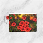 Poppies by Ave - Canvas Cosmetic Bag (Small)