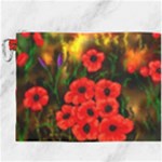 Poppies by Ave - Canvas Cosmetic Bag (XXXL)