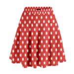Redpolkaminnie High Waist Skirt