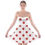 Rwpolka (1) Strapless Bra Top Dress