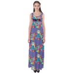 IT S A SMALL WORLD Empire Waist Maxi Dress