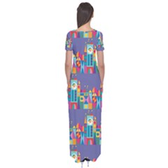 Short Sleeve Maxi Dress 