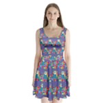 IT S A SMALL WORLD Split Back Mini Dress 