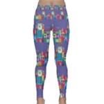 IT S A SMALL WORLD Lightweight Velour Classic Yoga Leggings