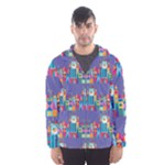 IT S A SMALL WORLD Men s Hooded Windbreaker