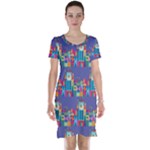 IT S A SMALL WORLD Short Sleeve Nightdress