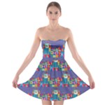 IT S A SMALL WORLD Strapless Bra Top Dress
