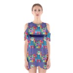 IT S A SMALL WORLD Shoulder Cutout One Piece Dress