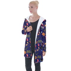 Longline Hooded Cardigan 