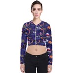 STRANGER THINGS Long Sleeve Zip Up Bomber Jacket
