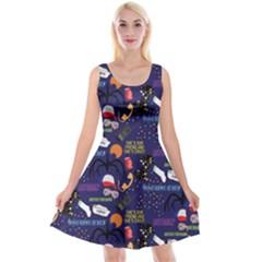 Reversible Velvet Sleeveless Dress 