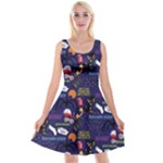 STRANGER THINGS Reversible Velvet Sleeveless Dress