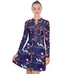 STRANGER THINGS Long Sleeve Panel Dress