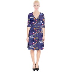Wrap Up Cocktail Dress 