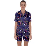 STRANGER THINGS Satin Short Sleeve Pyjamas Set