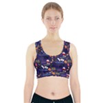 STRANGER THINGS Sports Bra With Pocket