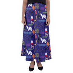 Flared Maxi Skirt 