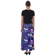 Flared Maxi Skirt 