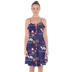 STRANGER THINGS Ruffle Detail Chiffon Dress from ArtsNow.com